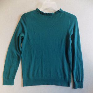 BANANA REPUBLIC RUFFLE NECK SWEATER